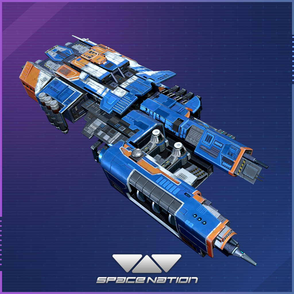 Space Nation Tier 3 Mining Ship